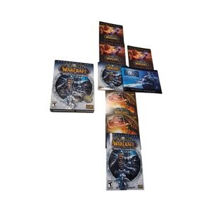 World of Warcraft Wrath of the Lich King PC Mac Expansion Set Blizzard 2008 CIB